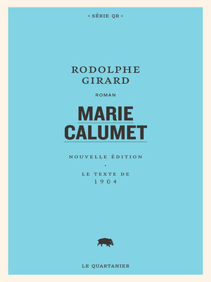 cover image of Marie Calumet